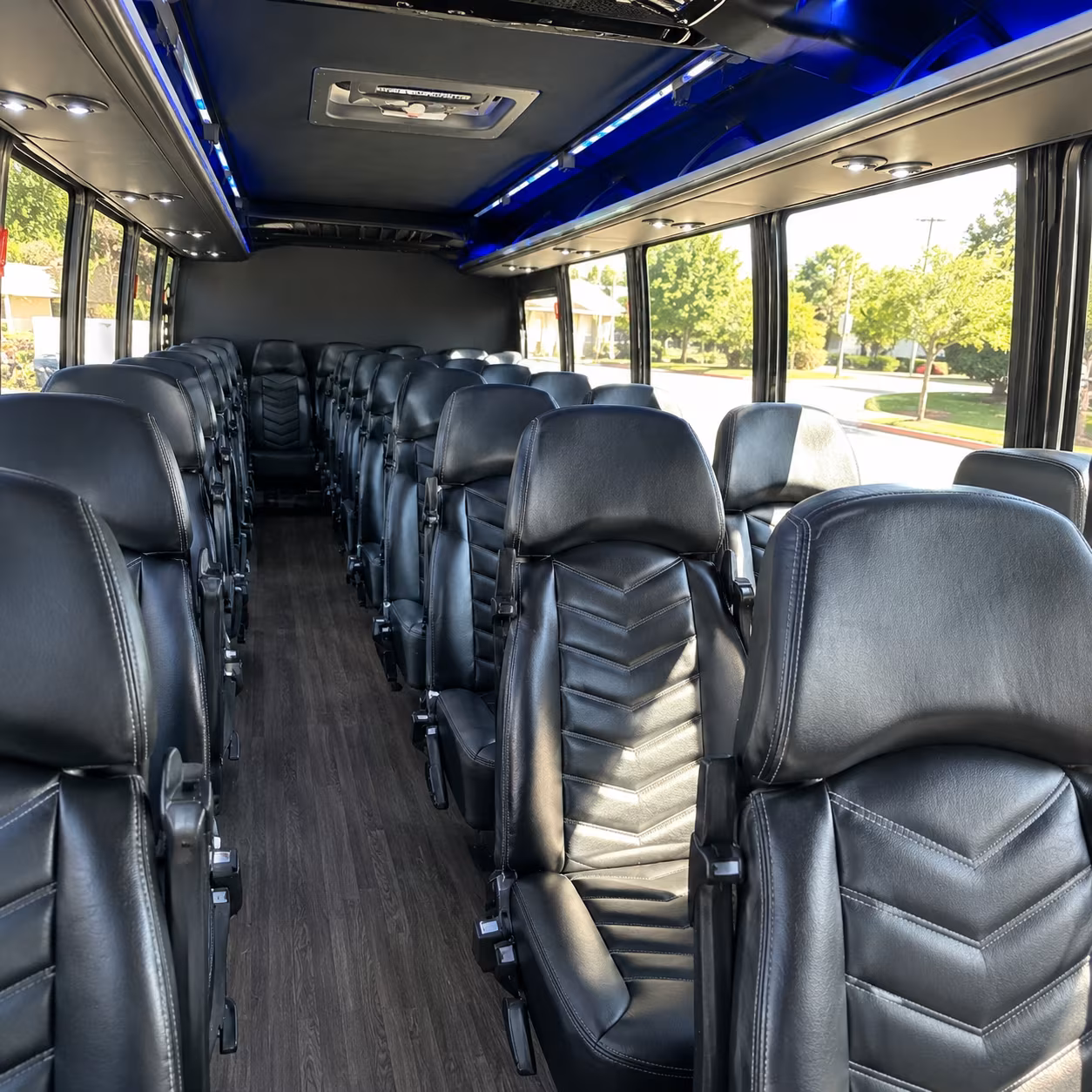 charter bus rentals for corporate wine tours and group outings near waco