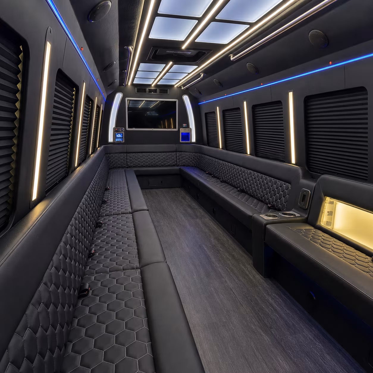 party buses and minibuses for baylor basketball at foster pavilion