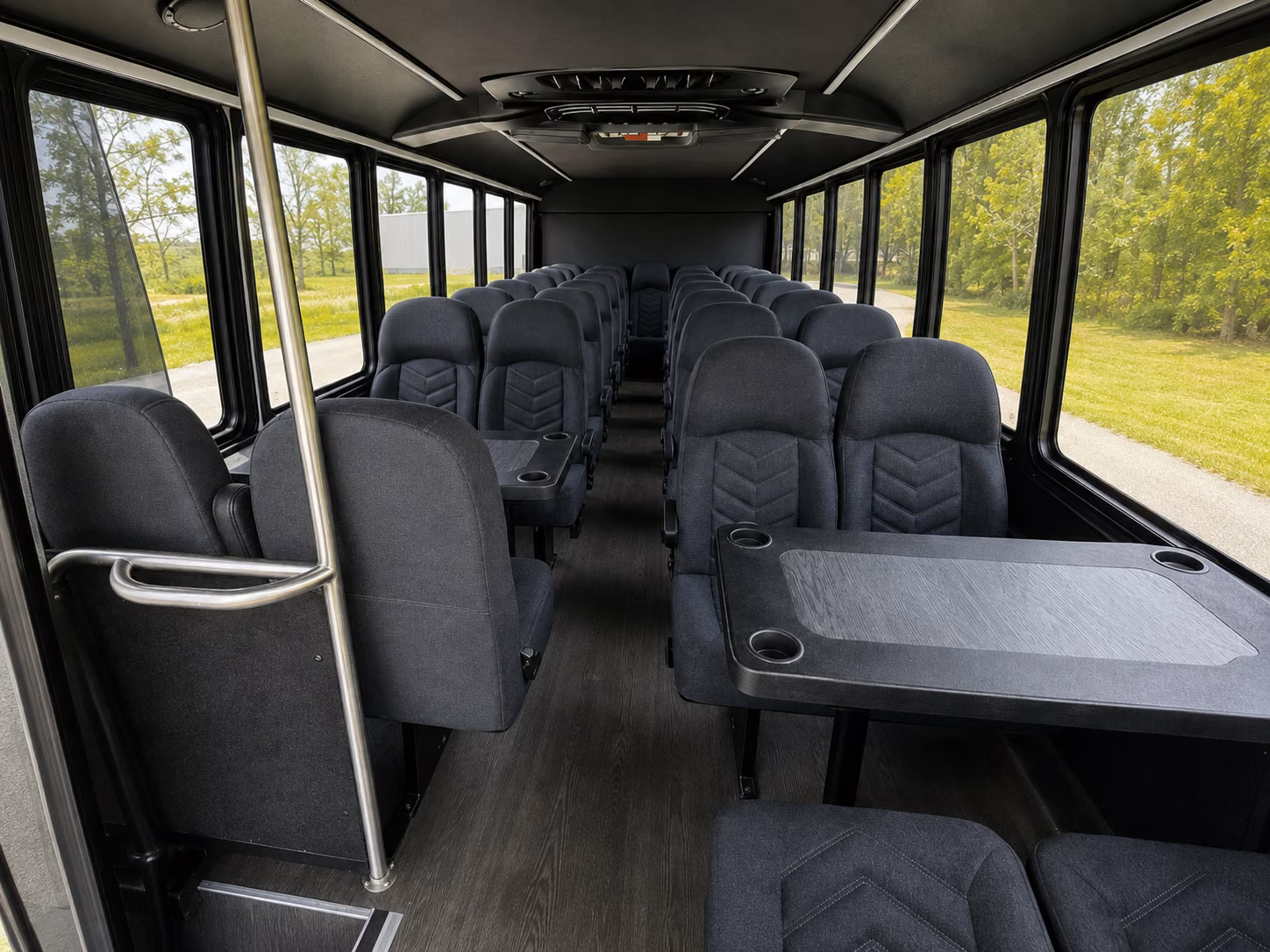 waco 15 passenger minibus inside