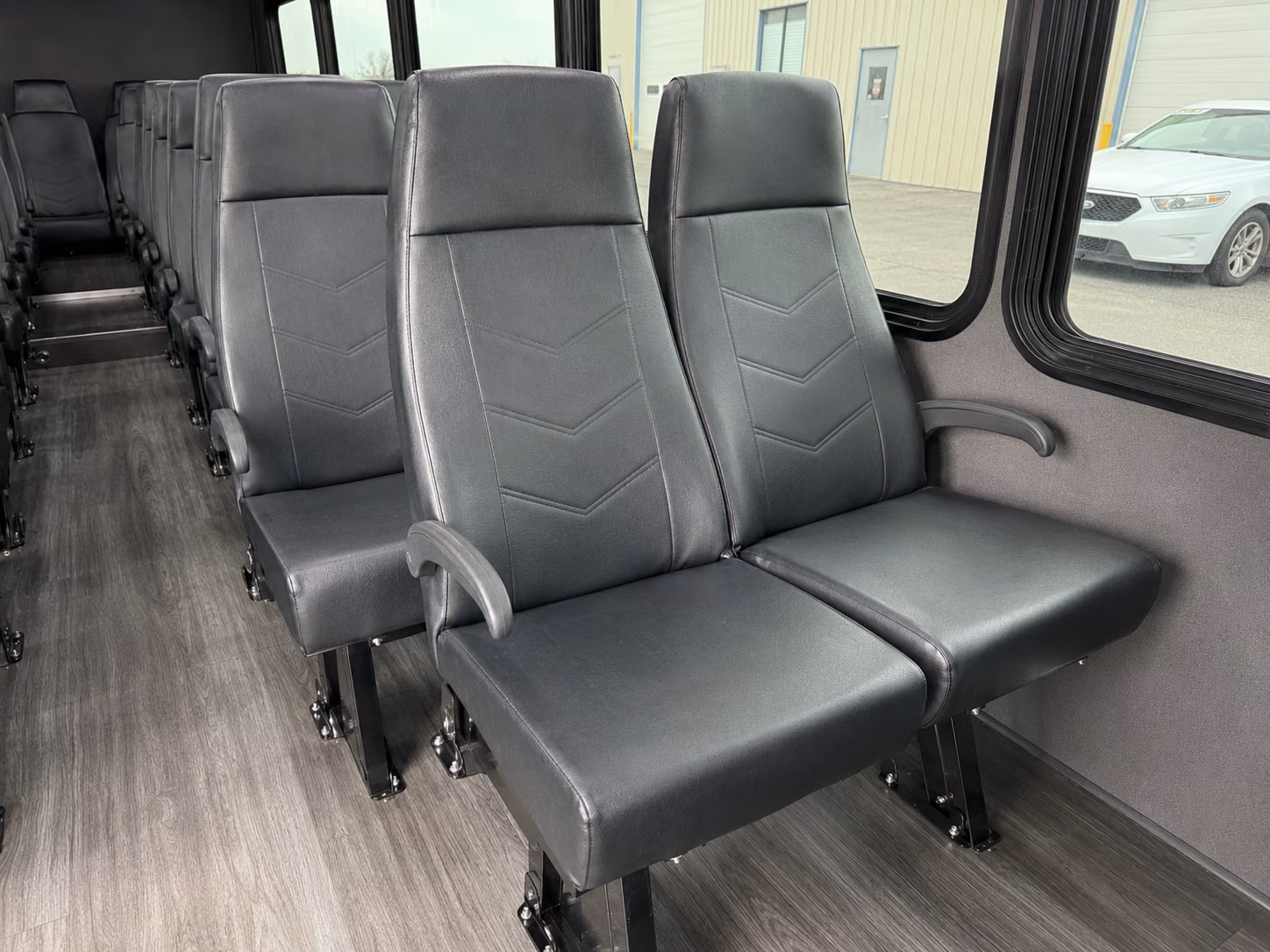 waco 15 passenger minibus interior