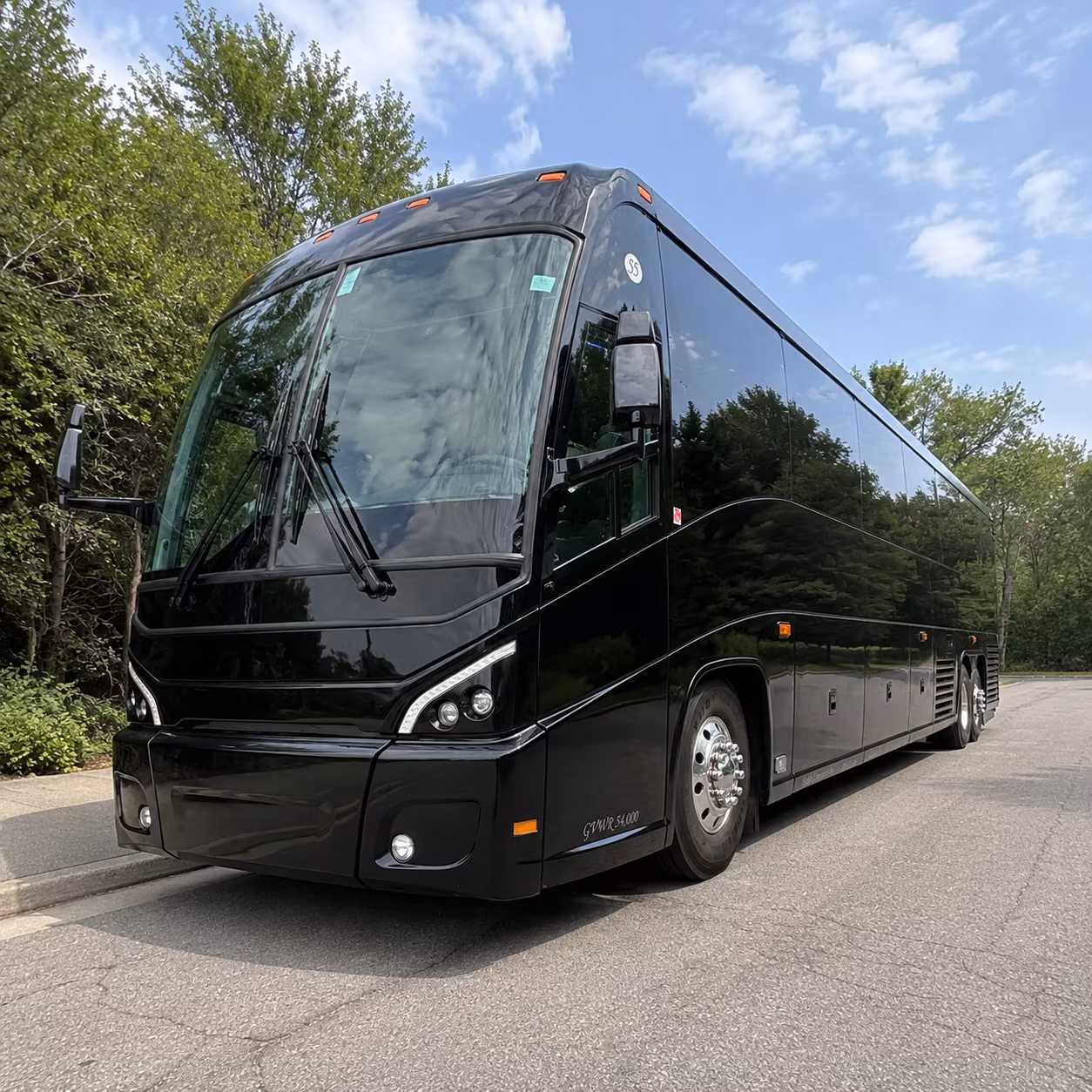 waco 56 passenger charter bus