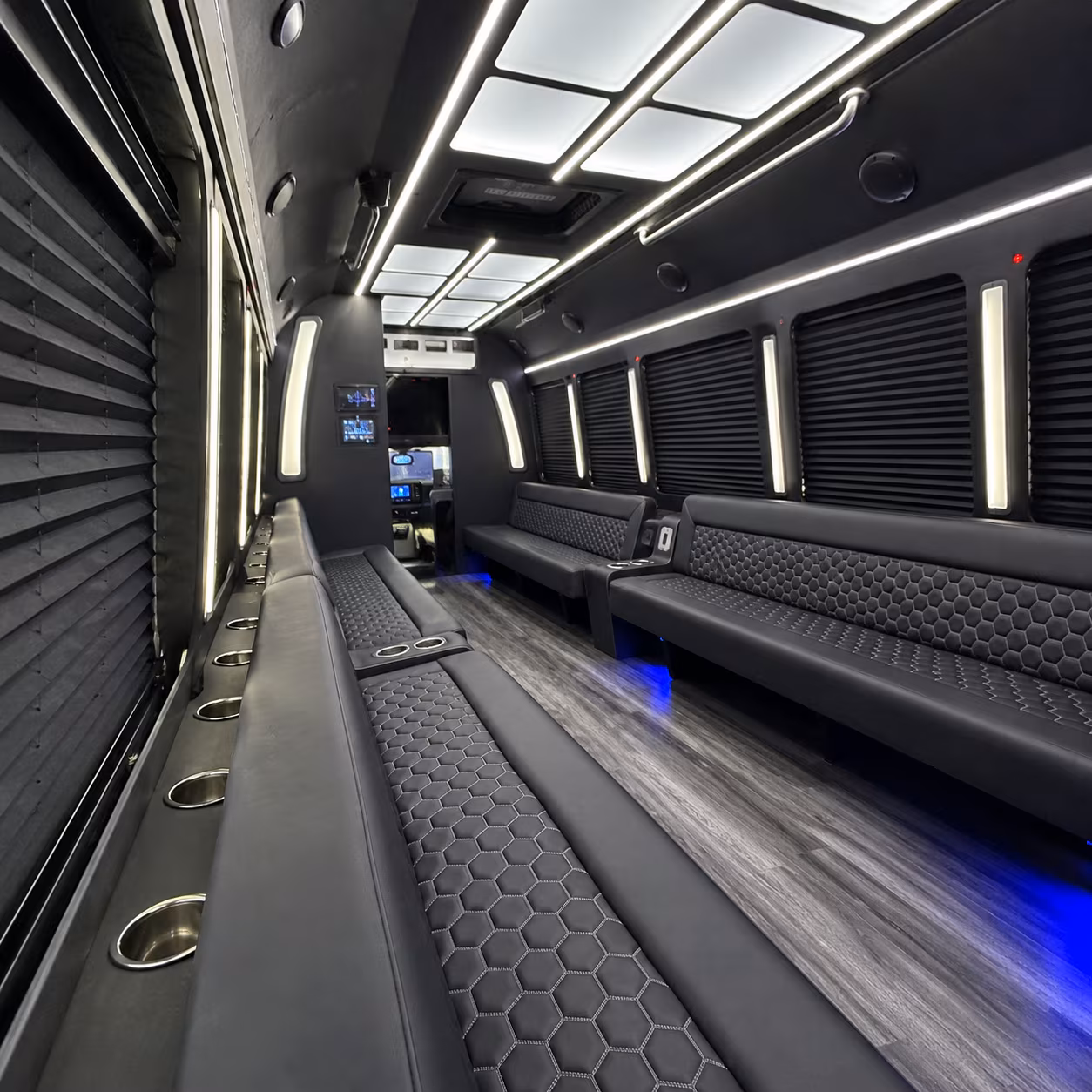 waco party bus inside