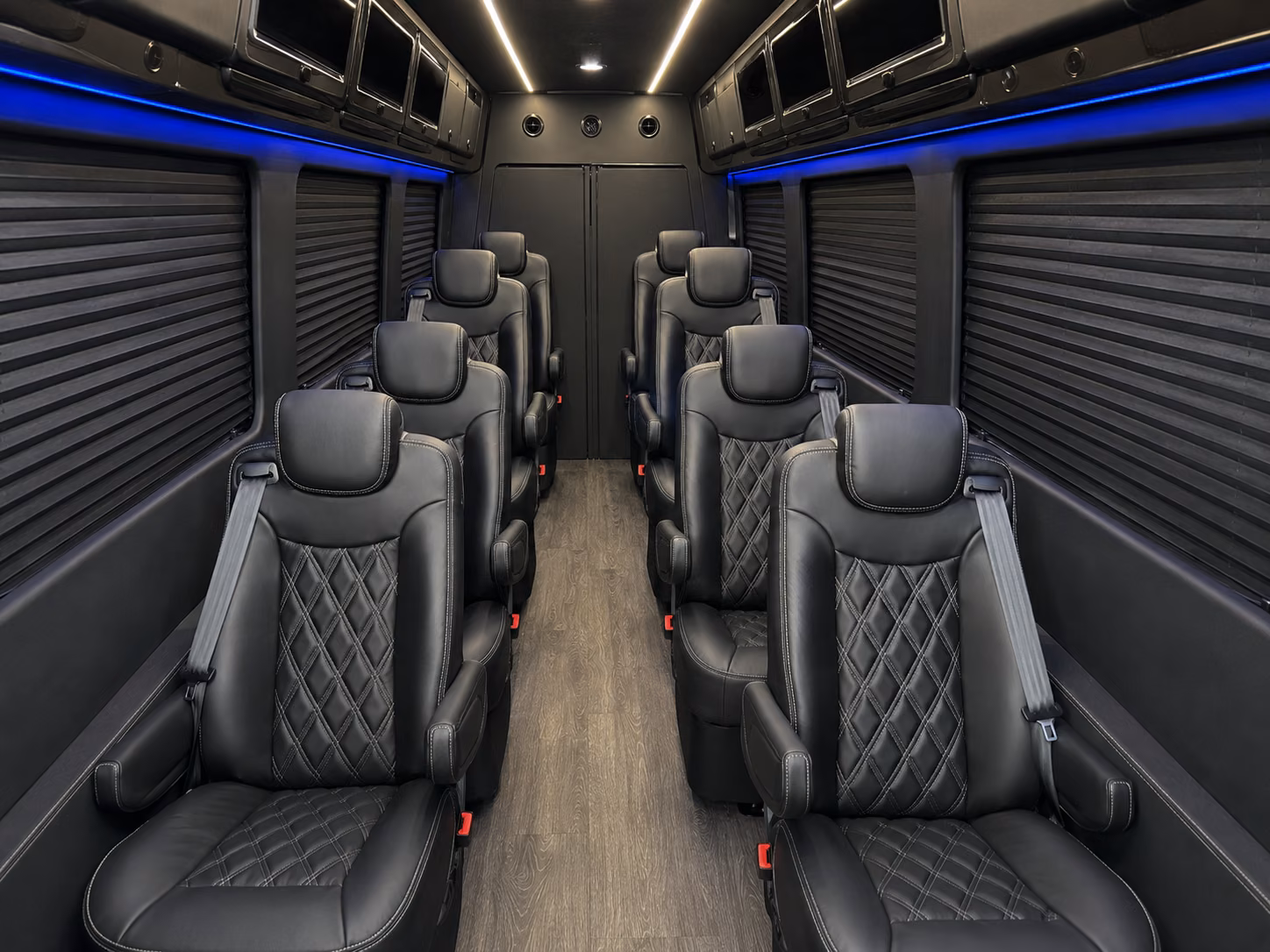 waco sprinter van with driver inside