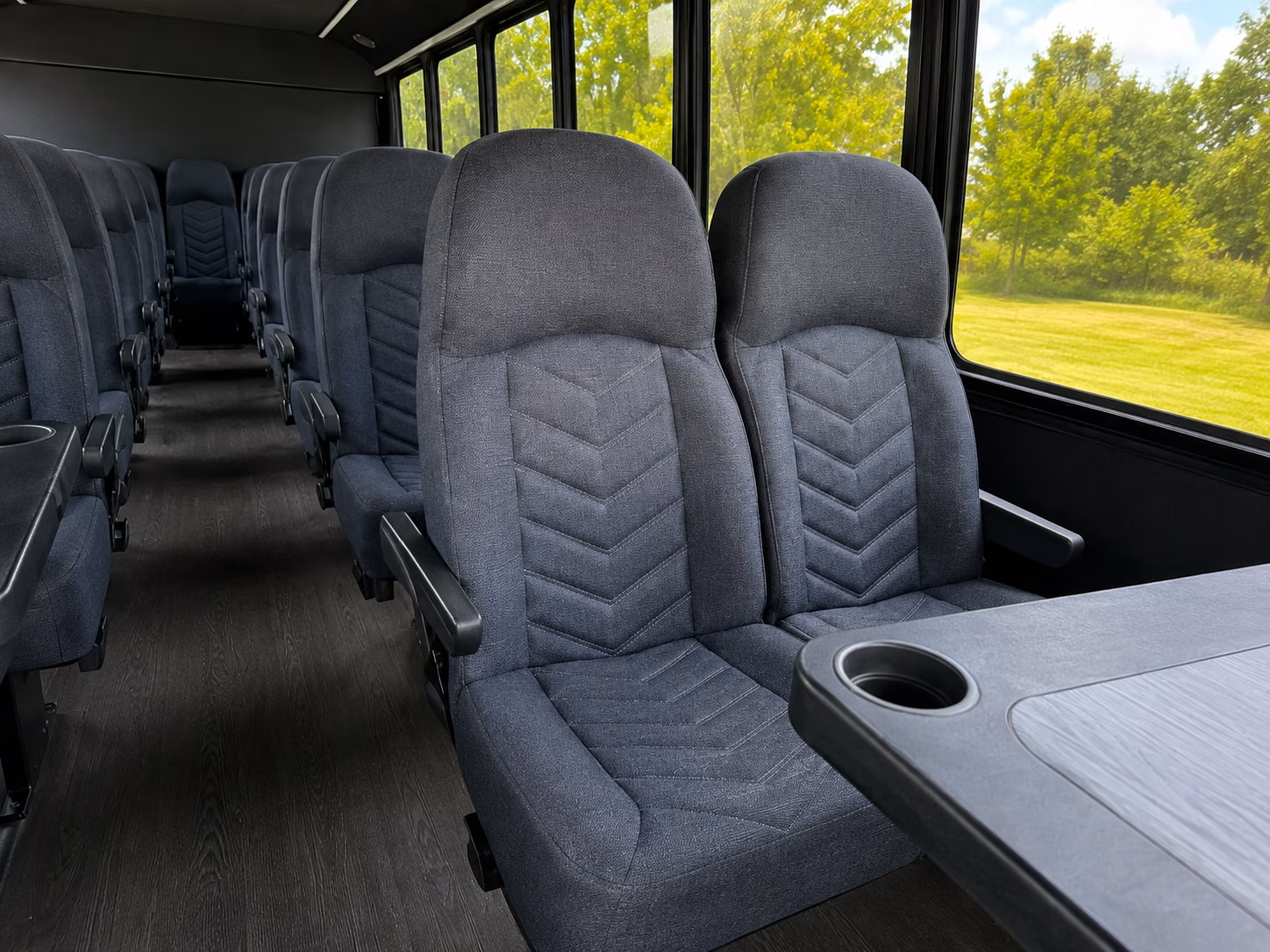 waco wedding transportation onboard seating
